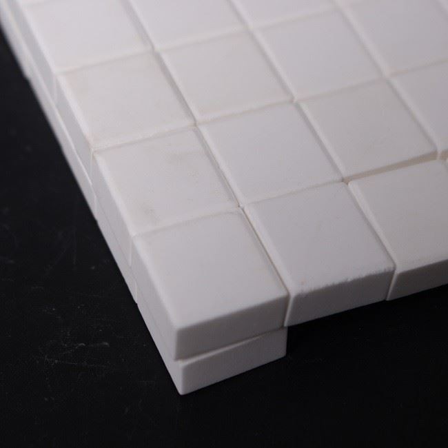 Al2O3 92% 95%Alumina Ceramic Hexagonal Tiles Mosaic Tiles