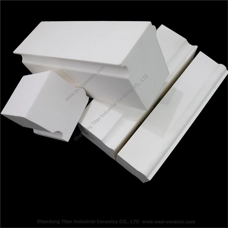 High Purity Alumina Ceramic Lining Bricks For Ball Mill