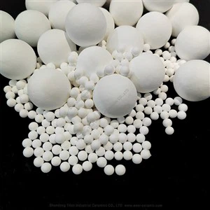 Purità Għolja Inerti Alumina Ball taċ-ċeramika